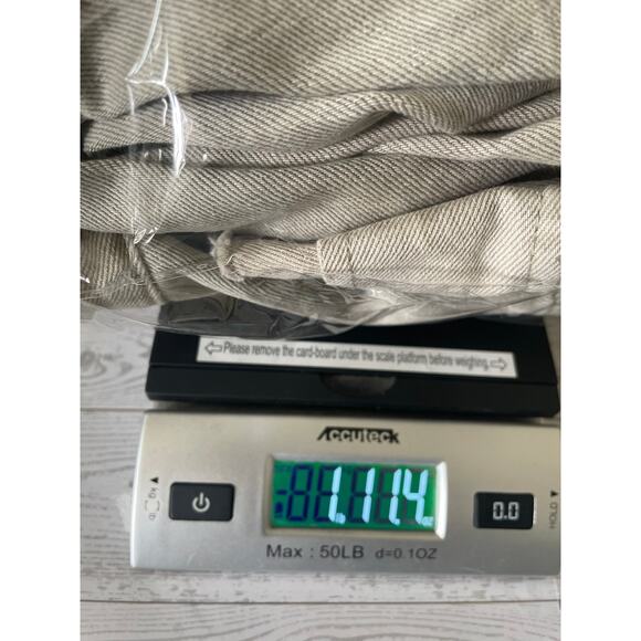 Mens Zara Denim Gray Button Up Shirt Jacket Size M - Picture 7 of 7